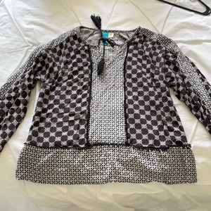 Black blouse. Size medium